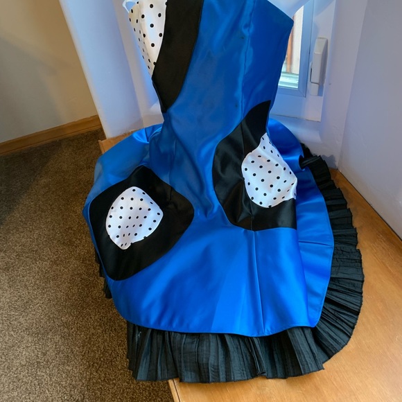 Jessica McClintock fun party dress!  Strapless! - Picture 5 of 7